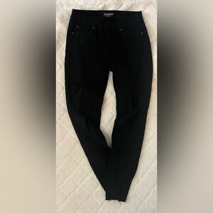Enjean Black Ripped Jeans 
Never Worn 
Size 5
